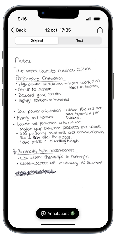 Digitalized Notes